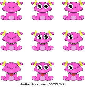 small, cute monsters