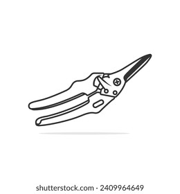 Small cutter. Tool for home, electricity, jewelry, and many other objects