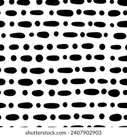 Small dash pattern. Seamless minimal dash pattern, small elements