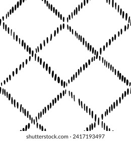 Small dash pattern. Seamless minimal dash pattern, small elements