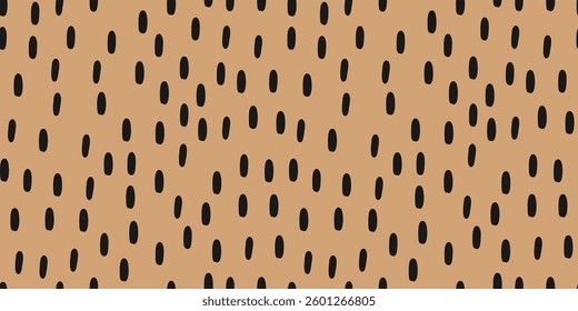 Small Dash Pattern Vector. Hand drawn vertical line. Regular rain motif. Seamless abstract background. Scandinavian style.