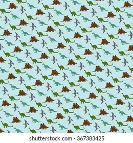 small dinosaur pattern