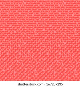 Small ditsy pattern with oval dots placed in rows in coral red color. Seamless vector texture for web, print, wedding invitation background, textile, fabric, spring summer fashion, wallpaper, decor