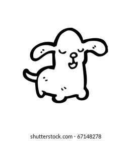 small dog cartoon