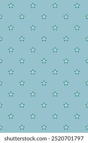 Small dots flower nice seamless pattern. Vector illustration.