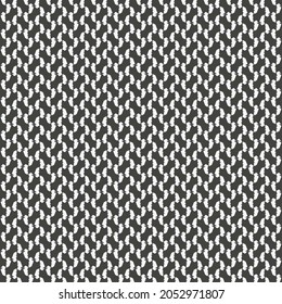 Small elements that make up a mesh-like structure. Decorative graphics in black and white.