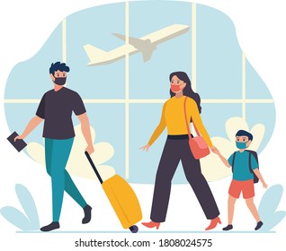 Small family wanted to use airplane as a transportation for far traveling destination