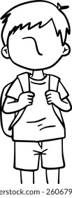 Small figure standing, a basic character illustration.