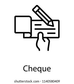 A small flat book of receipts with the pencil and human and, check 