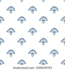 small floral small flower ditsy floral block floral repeat pattern vector file