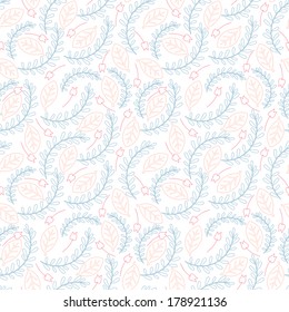 Small floral pattern with flowers .Seamless pattern 