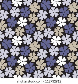 small floral seamless pattern. fine texture with flowers