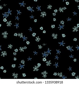 Small Floral Seamless Pattern with Gentle Wild Flowers. Feminine Rapport for Cloth, Dress, Underwear in Trendy Liberty Style. Colorful Seamless Pattern with Tiny Flowers. Vector Background