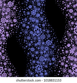 Small Floral Seamless Pattern. Little Flowers Hand Drawn in Zentangle Style. Vector Simple Background for Wallpaper, Textile, Fabric. Seamless Texture with Gentle Doodle Blossoms