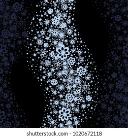 Small Floral Seamless Pattern. Little Flowers Hand Drawn in Zentangle Style. Vector Simple Background for Wallpaper, Textile, Fabric. Seamless Texture with Gentle Doodle Blossoms
