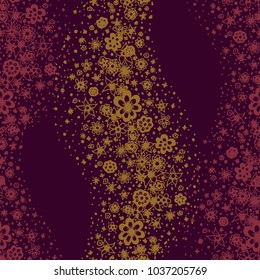 Small Floral Seamless Pattern. Little Flowers Hand Drawn in Zentangle Style. Vector Simple Background for Wallpaper, Textile, Fabric. Seamless Texture with Gentle Doodle Blossoms