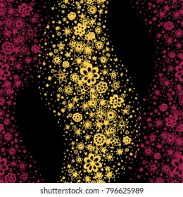 Small Floral Seamless Pattern. Little Flowers Hand Drawn in Zentangle Style. Vector Simple Background for Wallpaper, Textile, Fabric. Seamless Texture with Gentle Doodle Blossoms