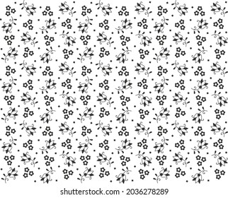 small flower pattern use in fabric print. background. tile. texture.