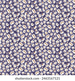 small flower seamless pattern on Pura pal background