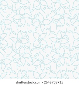 flor pequena padrão sem emenda no fundo branco
