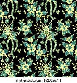 Small Flowers. Background. Modern Philippine