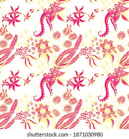 Small Flowers. Background. Trendy Philippine