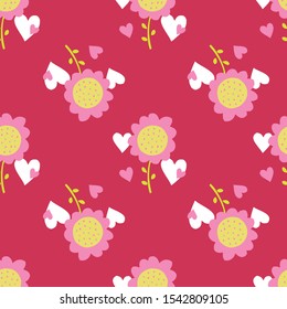 small flowers. Floral background for textiles.