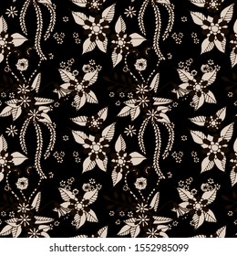 Small Flowers. Pattern. Gentle Turkish Rapport.