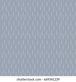 Small flowers pattern. Seamless floral background for wrapping, textile, wallpaper.