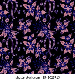 Small Flowers. Pattern. Vintage Orient Rapport.