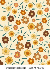 Patrones de flores pequeñas sobre fondo blanco para la marca de la web paquete tela impresión papel tapiz medios sociales notas de doodle cubre plantillas de decoración de pared