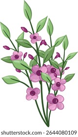 Flores Pequenas Planta de Flor primavera