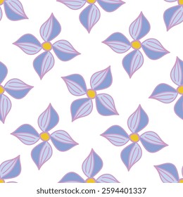 Small flowers spring summer beautiful seamless motif pattern illustration. floral daisy, peony, lily, tulip with leaves and bouquet white. Fabric motif texture repeated. Grey background.