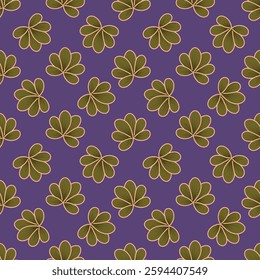 Small flowers spring summer beautiful seamless motif pattern illustration. floral daisy, peony, lily, tulip with leaves and bouquet white. Fabric motif texture repeated. Grey background.