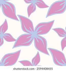 Small flowers spring summer beautiful seamless motif pattern illustration. floral daisy, peony, lily, tulip with leaves and bouquet white. Fabric motif texture repeated. Grey background.