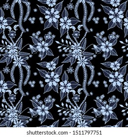 Small Flowers. Texture. Delicate Asian Rapport.