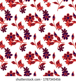 Flores pequeñas. Textura. para Tablecloth, Fabric