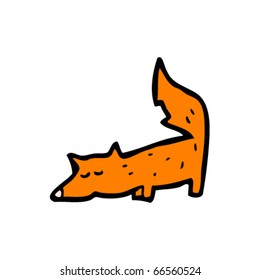 small fox cartoon