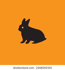 A small, furry mammal with long ears and a short tail, known for its speed and as a common household pet.