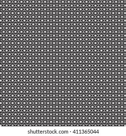 small geometric on black