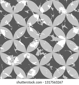 Small geometric texture of the treated stones and pebbles. Seamless pattern for the floor and walls in the bathroom.