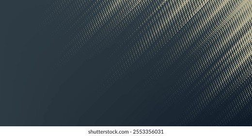 Small golden dots abstract technology web banner design. Bronze geometric futuristic background. Vector illustration