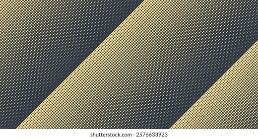 Small golden dots abstract technology web banner design. Bronze geometric futuristic background. Vector illustration