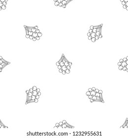 Small grape pattern seamless vector repeat geometric for any web design