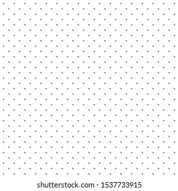 Small Grey Dots on White. Vector