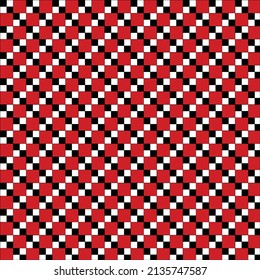 Small Grid Red Black Pattern Background Stock Vector (Royalty Free ...