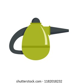 Small hand vacuum cleaner icon. Flat illustration of small hand vacuum cleaner vector icon for web design