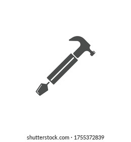 Small Handy Hammer icon vector
