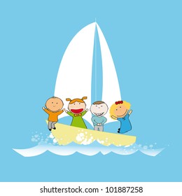 278 Animated Boat Images, Stock Photos & Vectors | Shutterstock