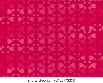 Pequeños corazones de fondo con ornamentos modernos, color rojo, perfecto para San Valentín, letras, regalos, premios, sorpresas, etc.